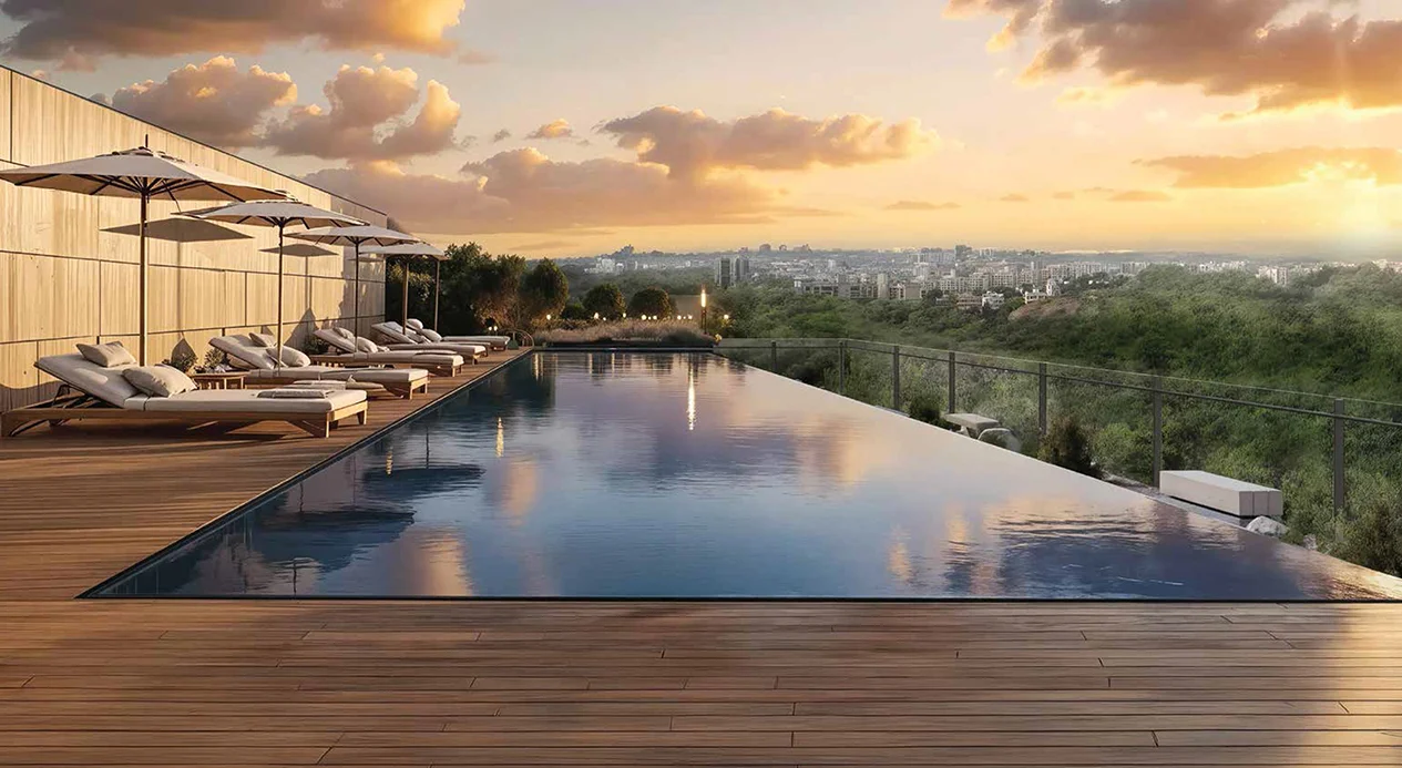 Infinity-Edge Pool with Endless Views